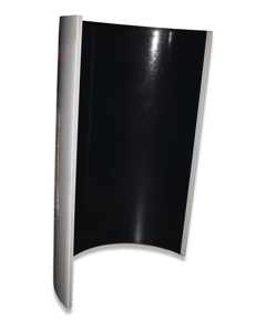 Exhaust air pipe half VC-30 D920-1500 gray